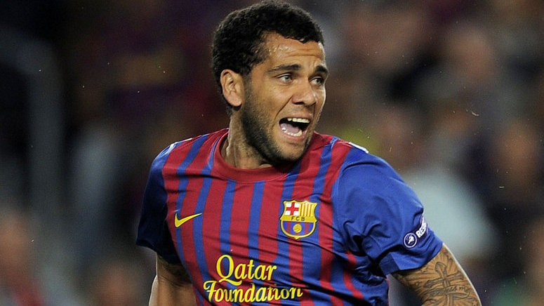 Futbal_Dani Alves_Barcelona